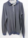 Sweter pulower z kołnierzykiem polo Ragman bawełna rozm. L