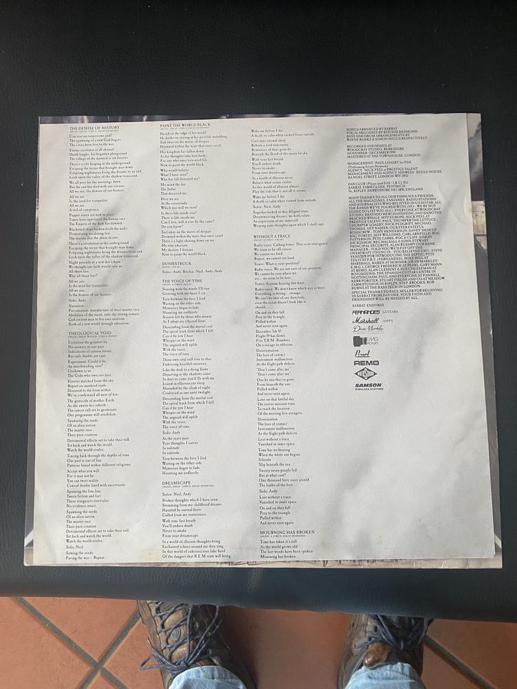 Vinil sabbat “the mourning has broken”