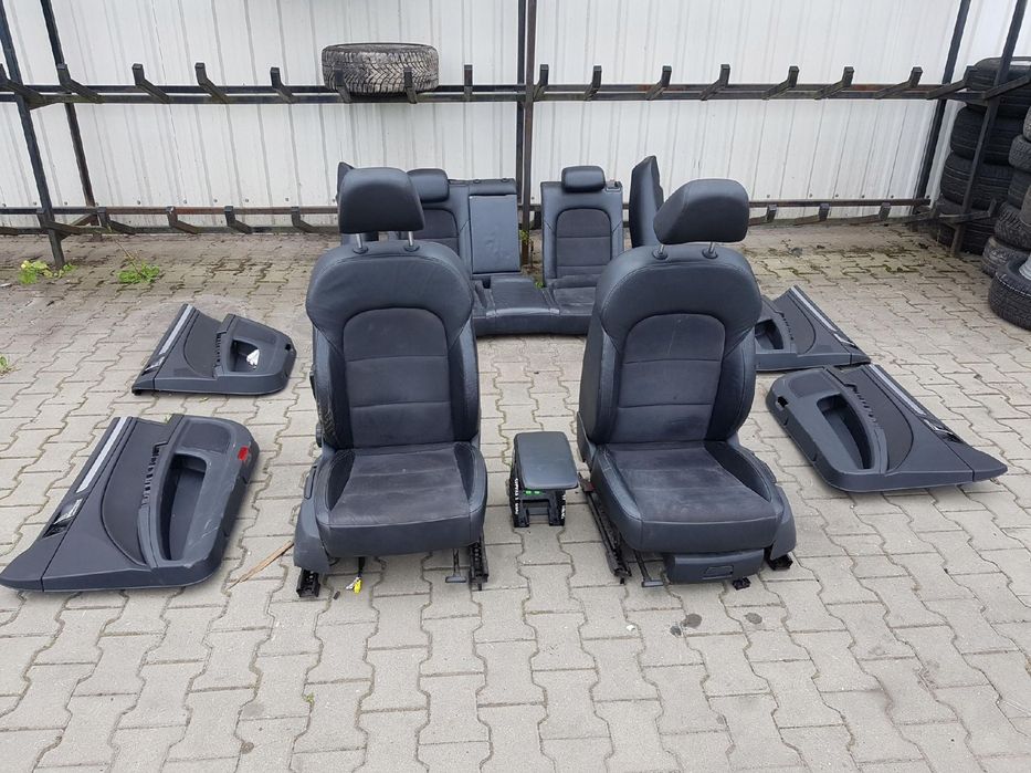 SKODA SUPERB II 08r- SEDAN FOTELE KANAPA ALCANTARA