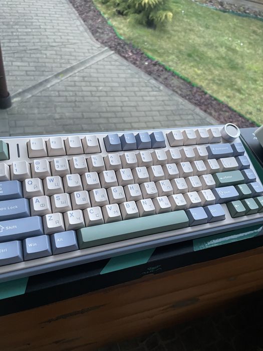 NEW!Aula F75 механічна клавіатура з кирилицею