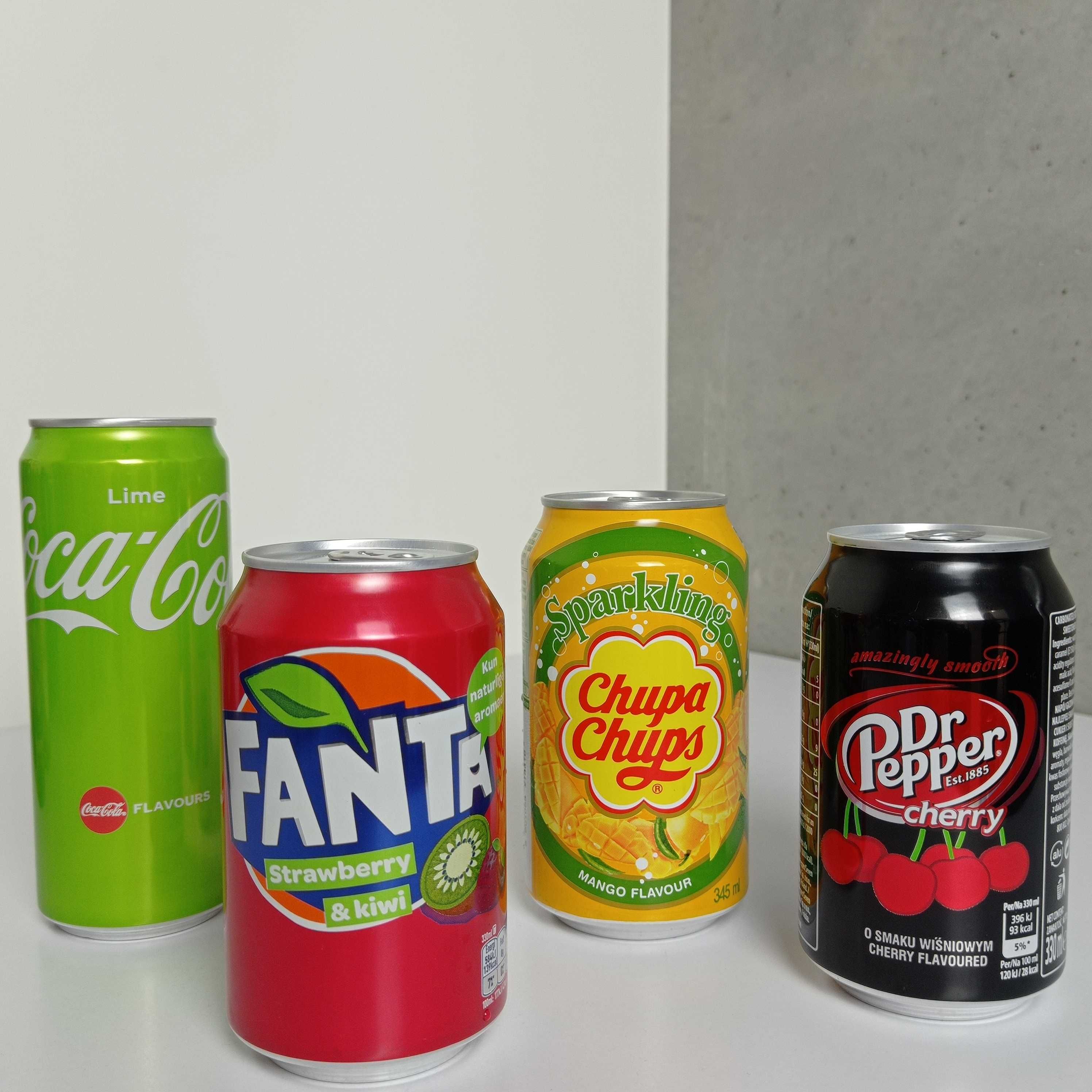 Напій Fanta Chupa Chups Cola Fentimans Dr. Pepper Monster Кола Фанта