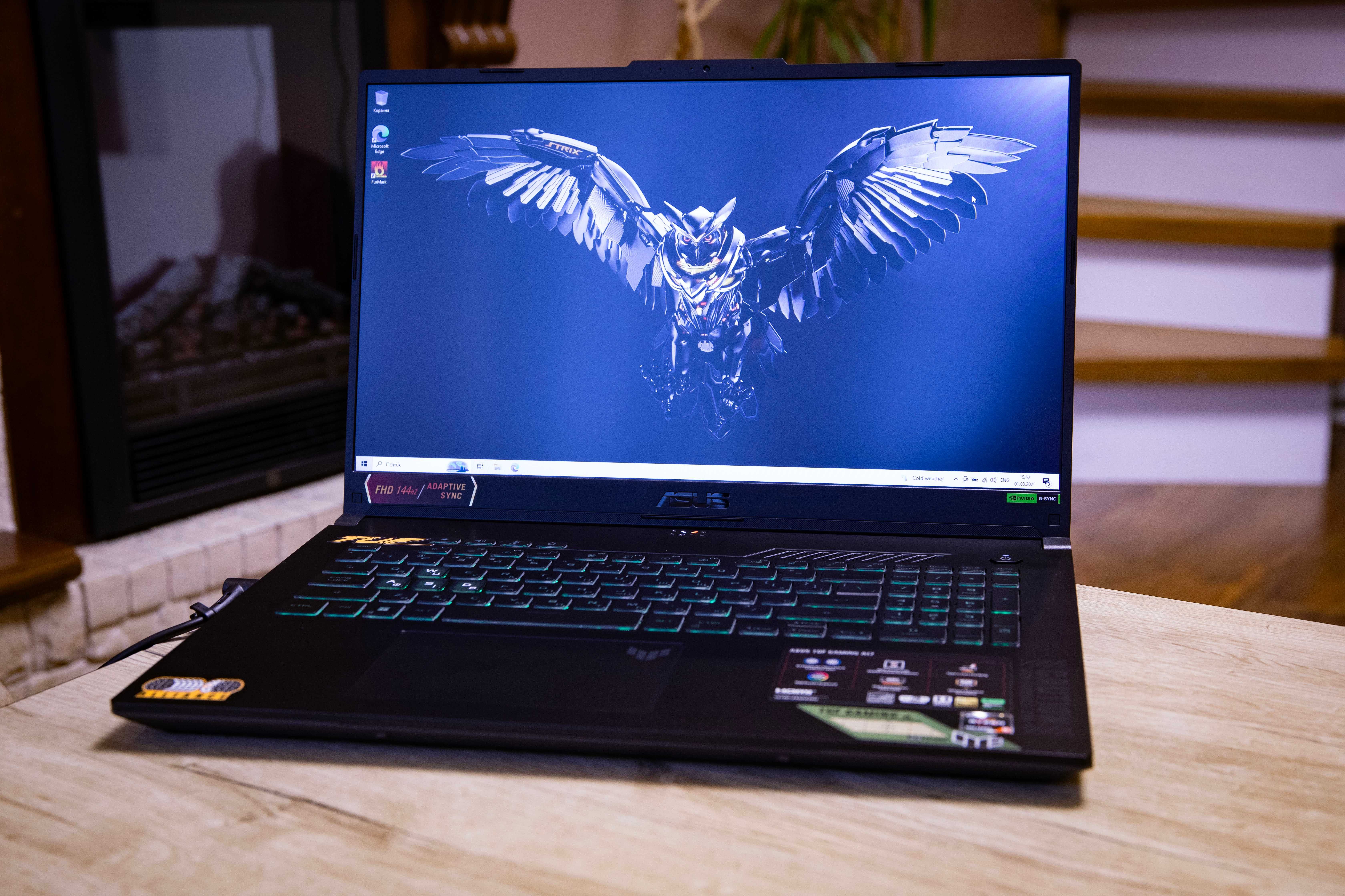 Свежак! Гарантия. Asus TUF A17 RTX 4050 Ryzen 7535hs DDR5 16gb