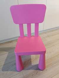 Krzesełko różowe Mammut Ikea