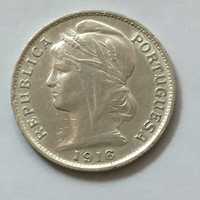 20 Centavos 1916 - prata