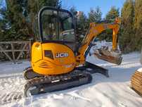 Minikoparka JCB 8025 ZTS, r. prod. 2018 gotowa do pracy