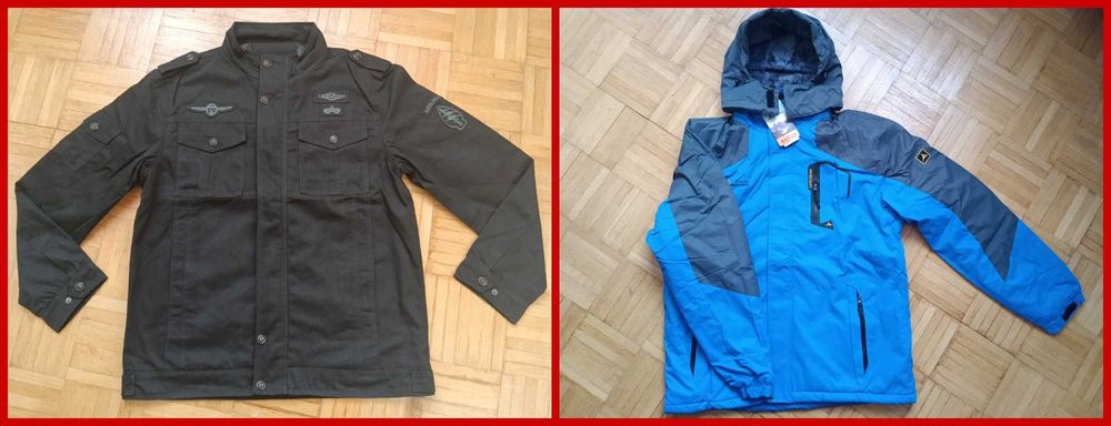 Мужская демисезонная куртка в стиле милитари / теплая зимняя куртка.