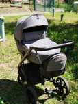 Коляска Bair kiwi 2в1 soft серая