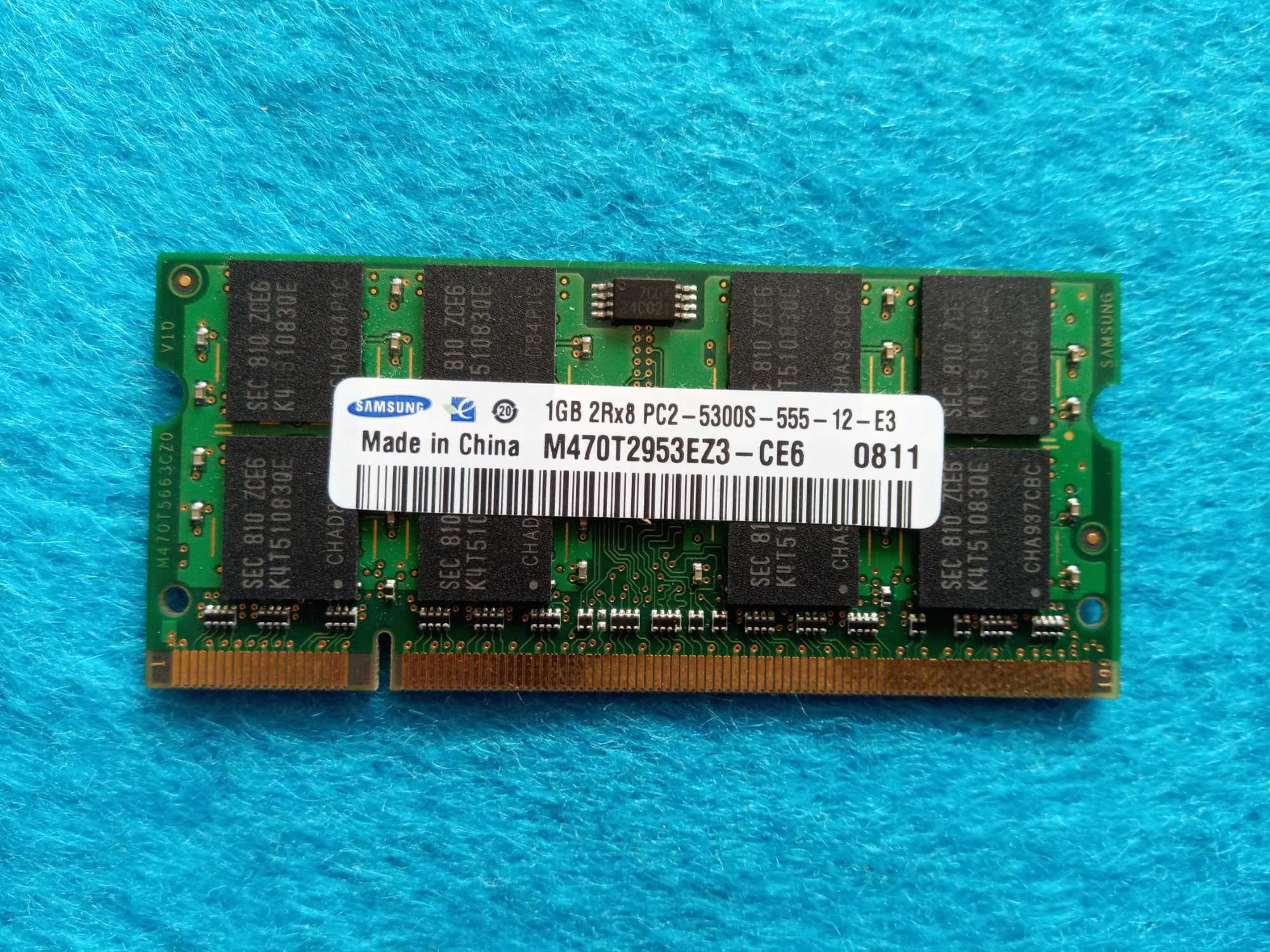 модули памяти SoDIMM DDR2 Samsung Hynix Kingston Qimonda Ramaxel