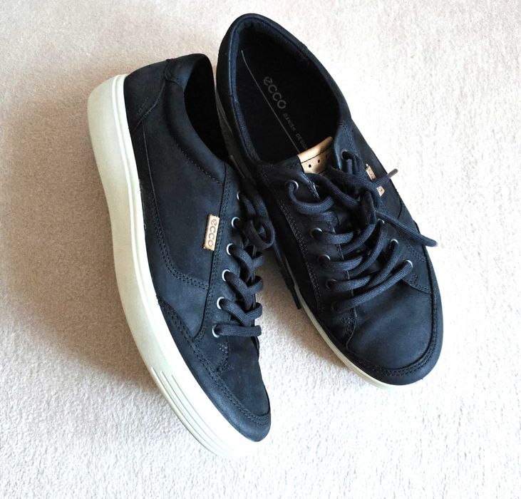 Buty męskie *Ecco* Soft 7 czarne roz. 45