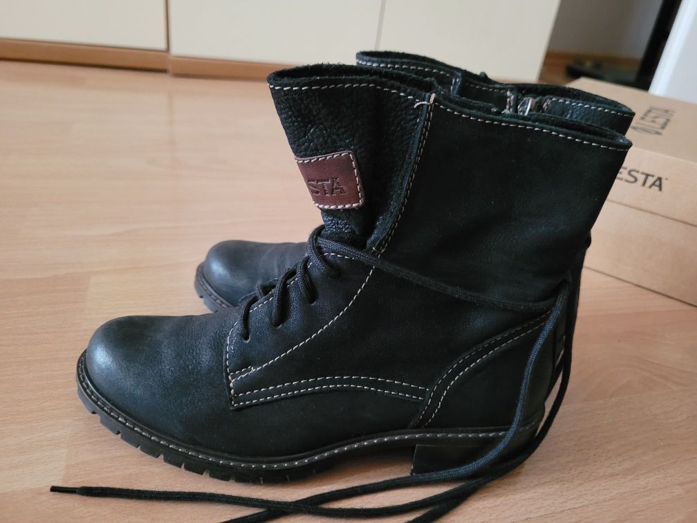 Sztyblety / botki damskie Lesta rozm. 38