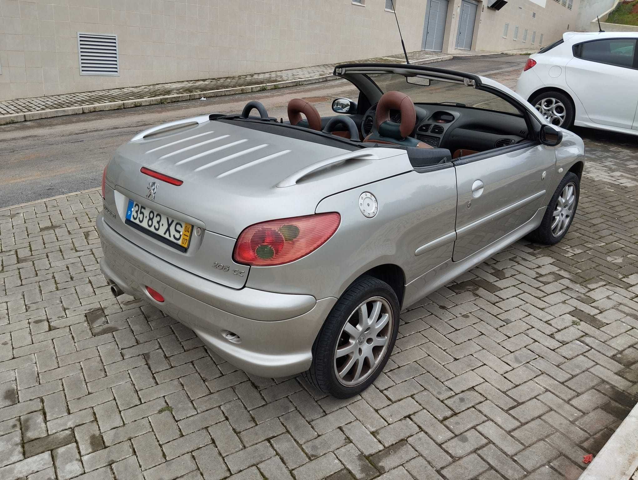 Peugeot 206 CC Edição Especial Roland Garros 2004