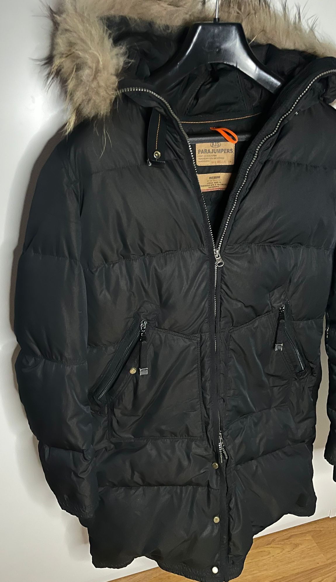 Parajumpers damska kurtka puchowa czarna M zimowa puchówka premium 38