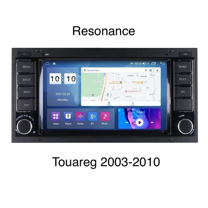 Авто магнітола Volkswagen Touareg dvd gps android Фольксваген Туарег
