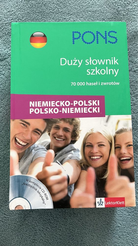 Szkolny słownik polsko-niemiecki PONS