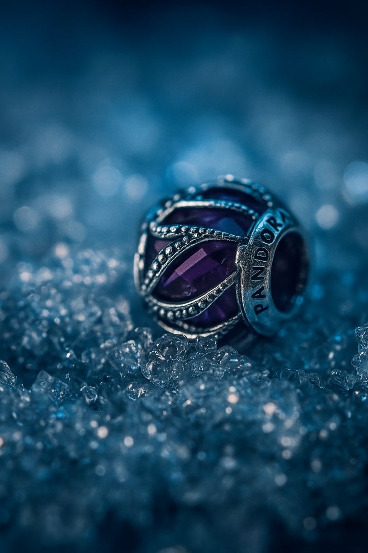 Nowy Pandora CHARMS Zawieszka Srebrna do Pandora APART Koralik
