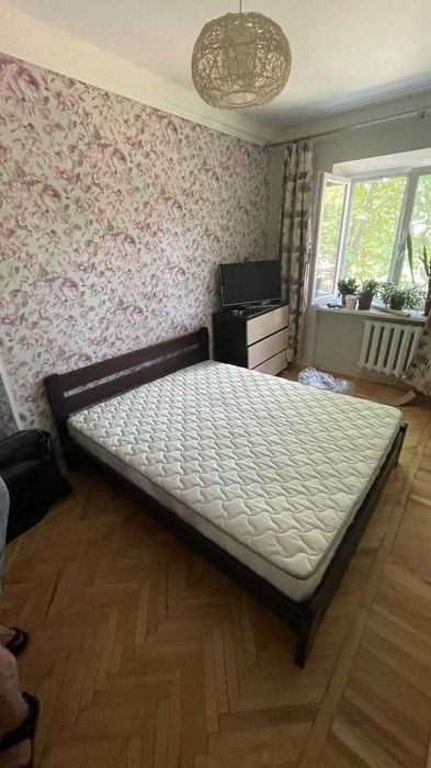 В НАЯВНОСТІ! Ліжко посилене дерев'яне односпальне, двоспальне