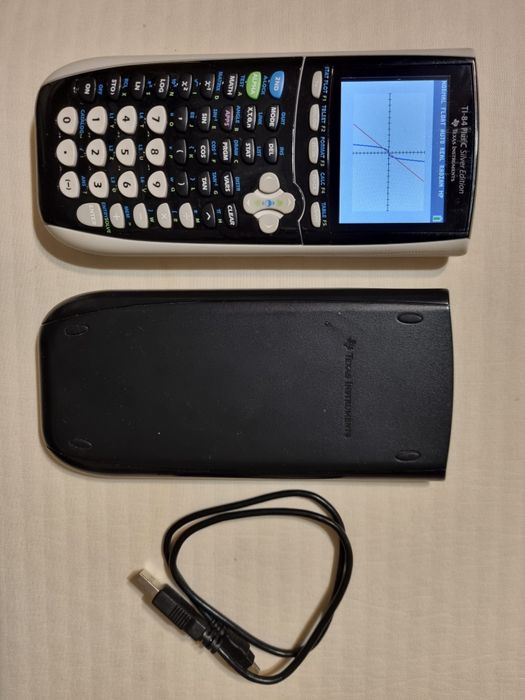 Calculadora gráfica Texas TI-84 Plus C Silver Edition - 100% funcional