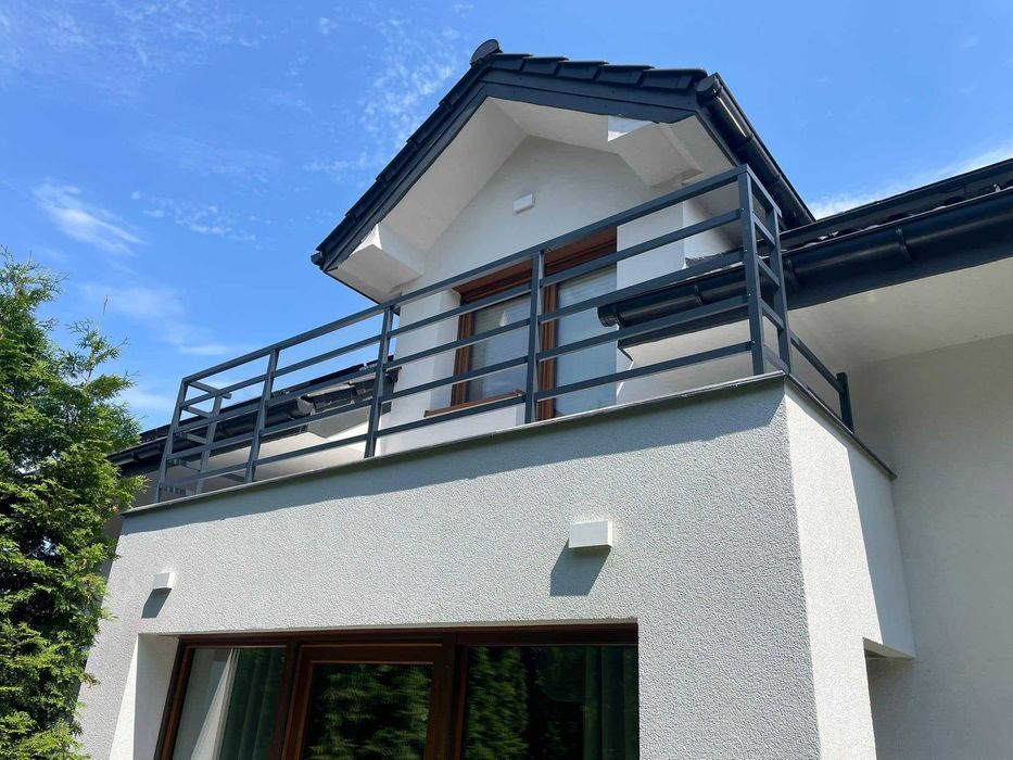 Balustrada balkonowa balustrady aluminiowe barierki stali nierdzewnej