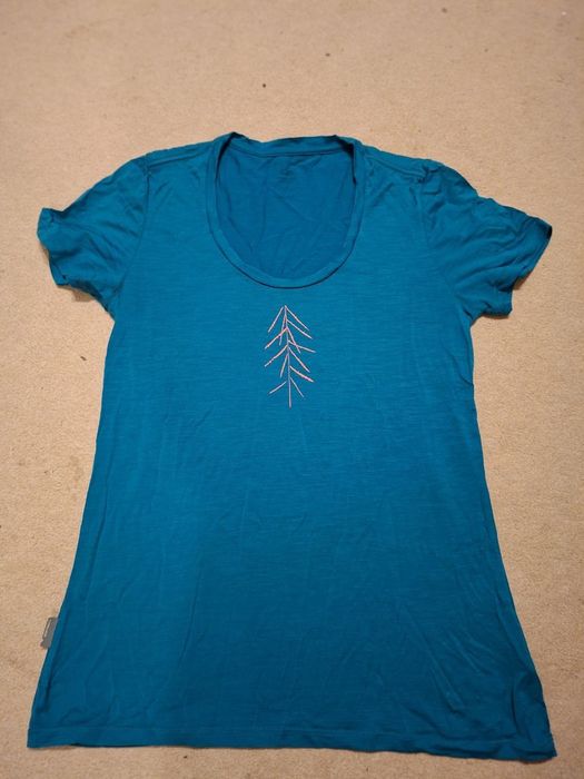 ice breaker женская футболка М, шерсть мериноса