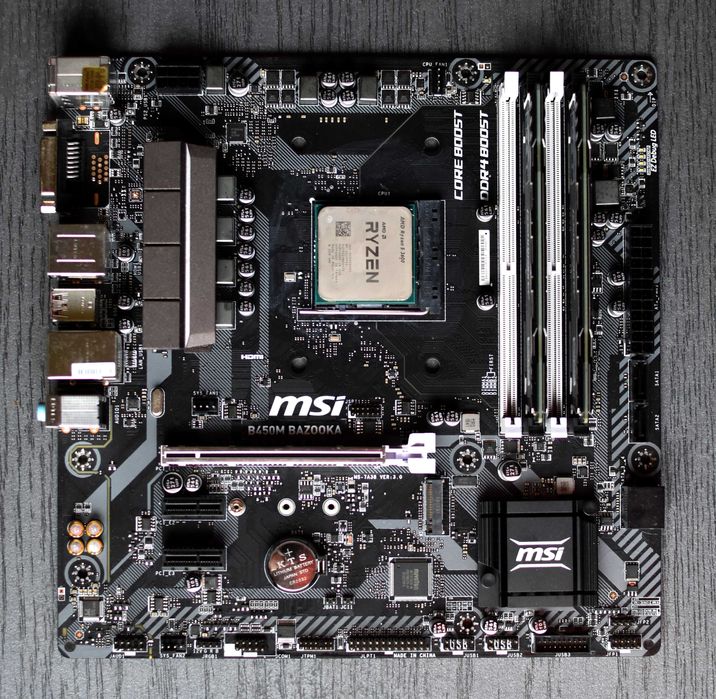 Zestaw / MSI B450M BAZOOKA + Ryzen 3600 + 16GB RAM