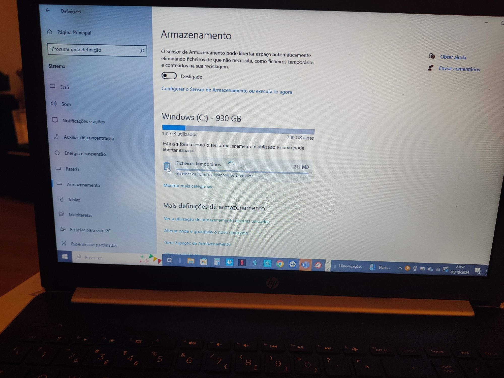 Portátil HP 15-db1003np
-Processor: AMD Ryzen™ 7 3700U with Radeon™ Ve