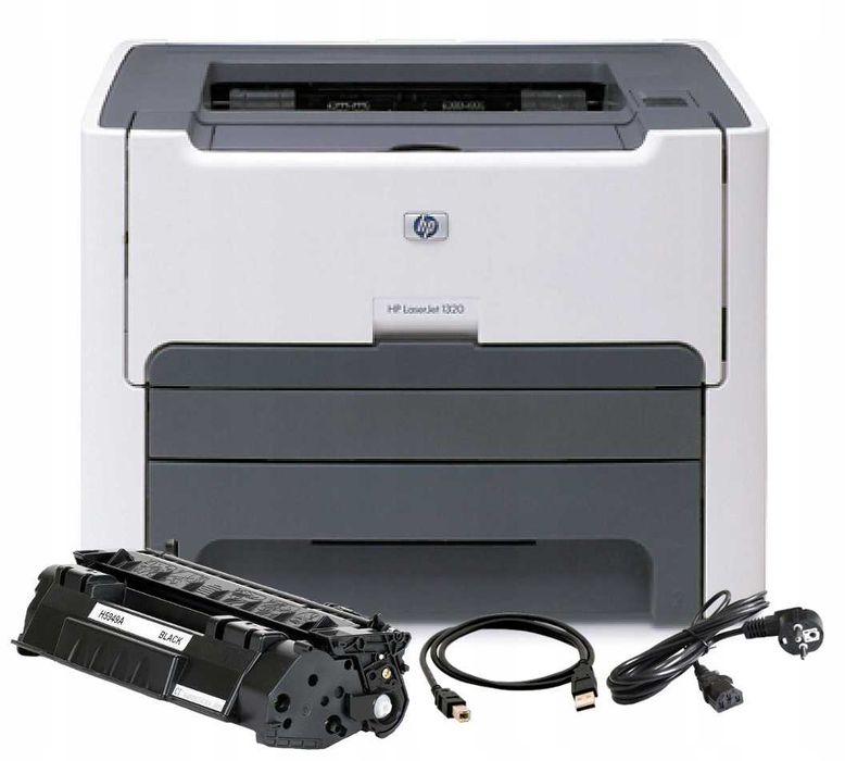 Drukarka biurowa HP LASERJET 1320 + TONER 49A #AW