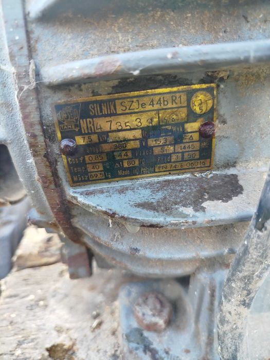Silnik elektryczny 7,5kW 1445 obr. 3fazowy Tamel SZJe 44b