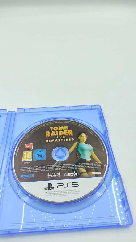 Tomb Raider lara croft I-II-III Remastered PlayStation 5 (PS5)