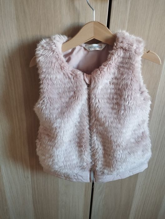 Bezrękawnik dla dziewczynki 98