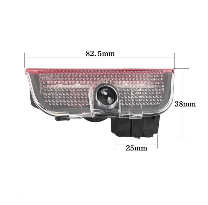 4 Laser de luz de cortesia com logótipo VW - SHADOW LIGHT Volkswagen