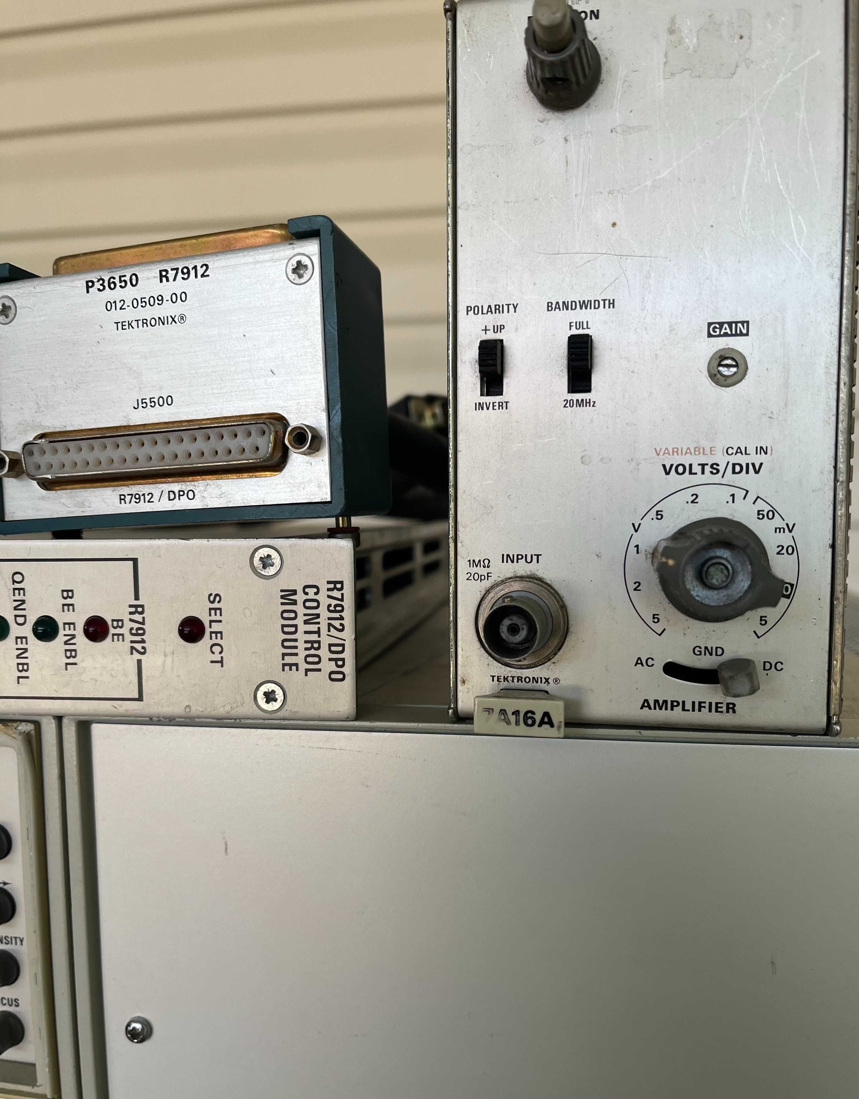 Tektronix R7912, 7612D Transient DIGITIZER