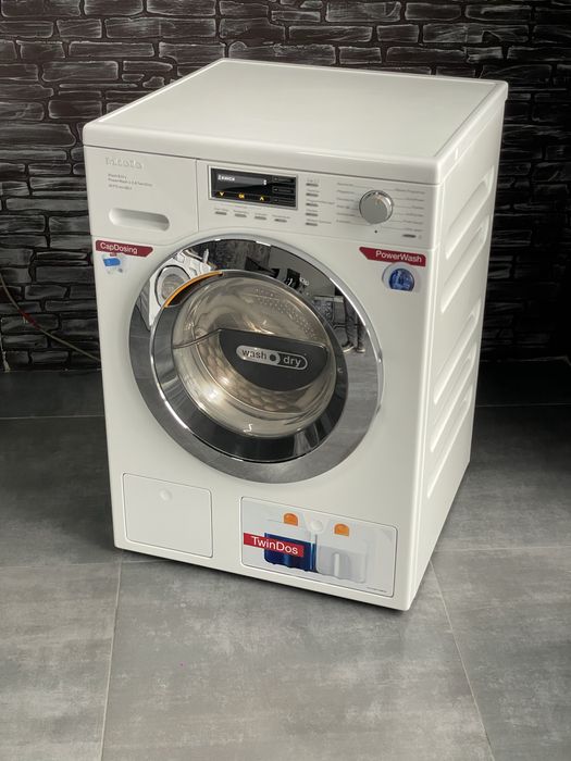 2В1!Пральна+Сушильна машина Miele WTH 720 WPM | Стан ідеал | Укр.меню