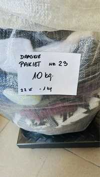 Pakiet odziezy damskiej cream 10 kg