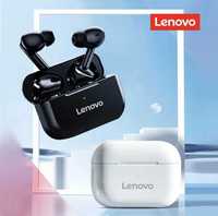 Nowe sluchawki bezprzewodowe Lenovo! Białe / Czarne