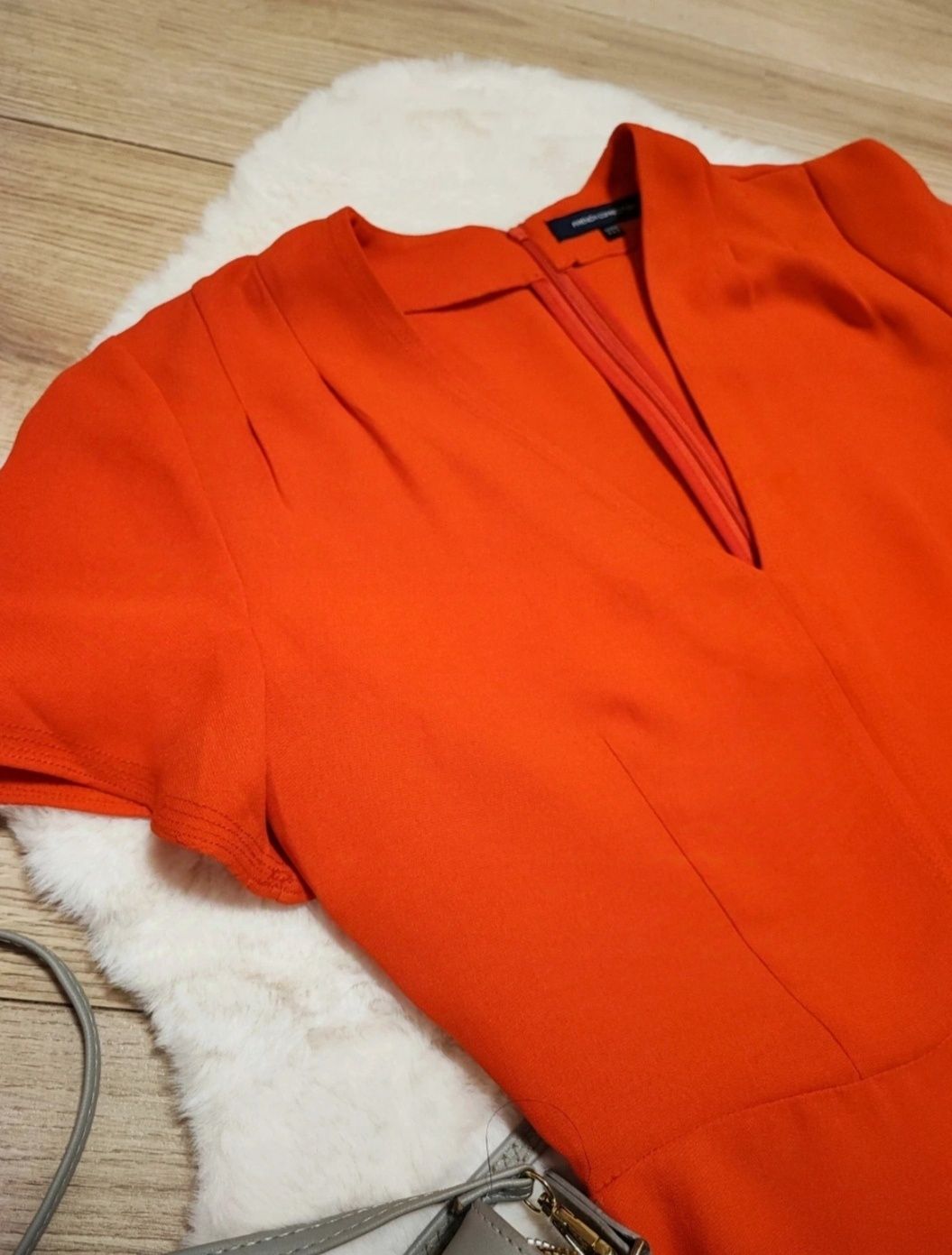 Elegancka rozkloszowana sukienka M 38 wesele chrzciny komunia old mone