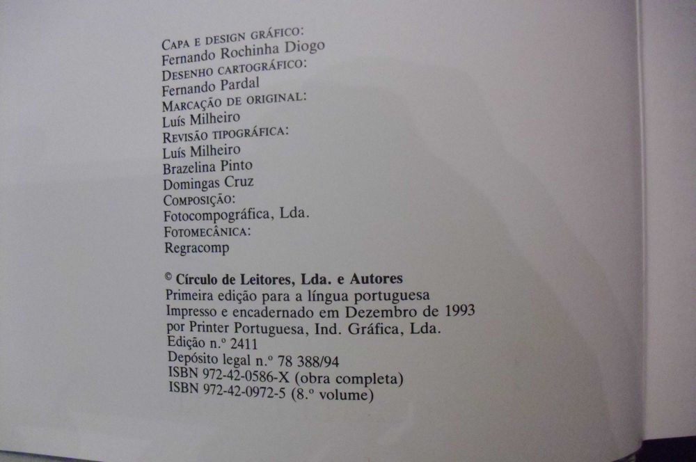 História de Portugal - 8 volumes