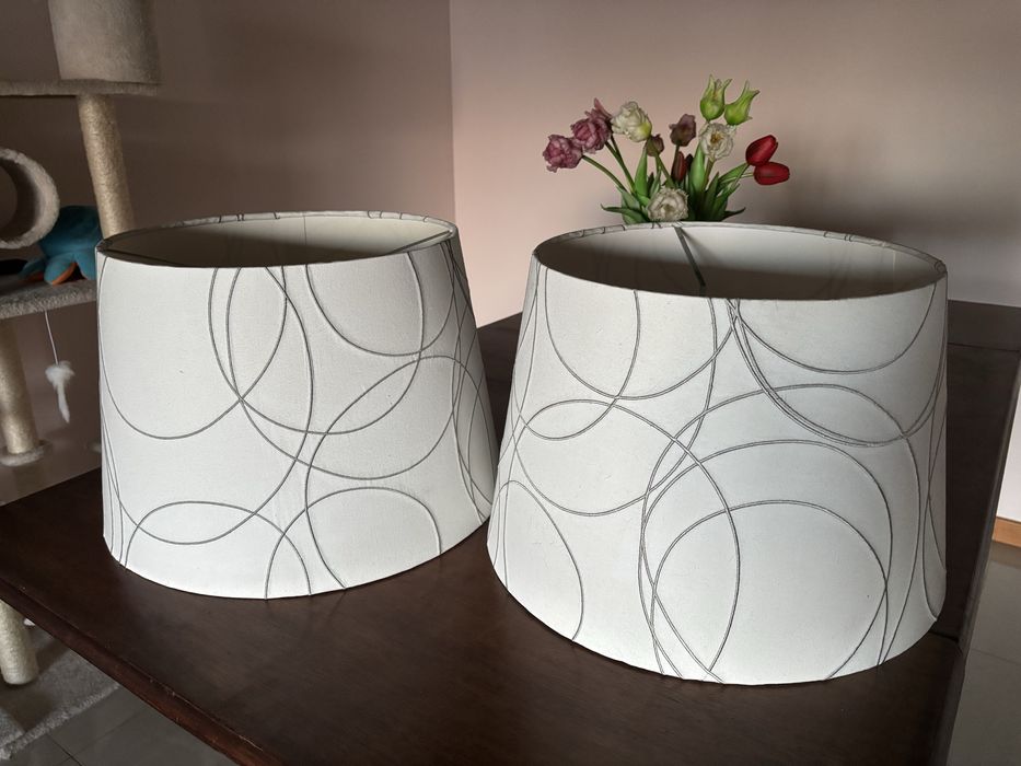 Abajures modernos x2