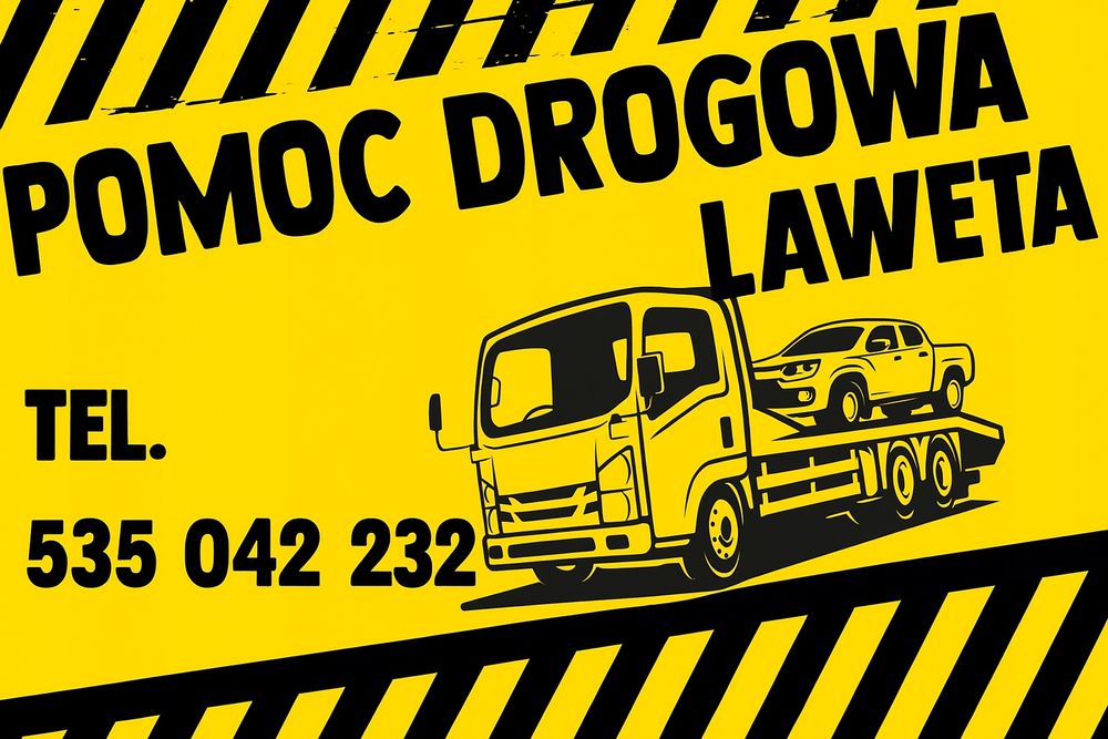 Pomoc drogowa Laweta Holowanie Ratownictwo Drogowe