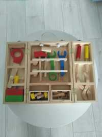 Narzędzia drewniane dla dziecka 3+