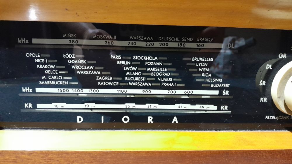 Stare radio Diora - działające