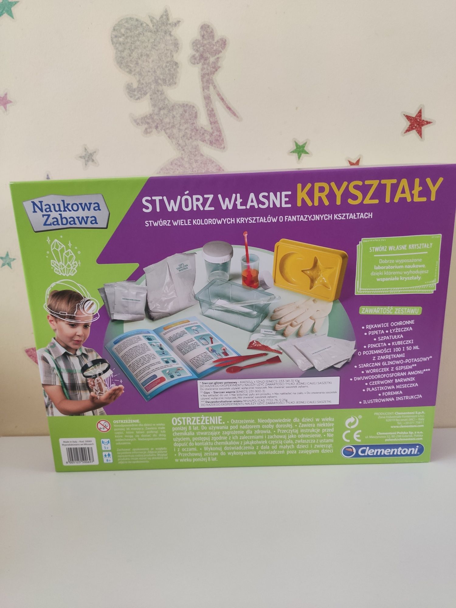 Clementoni Stwórz własne kryształy