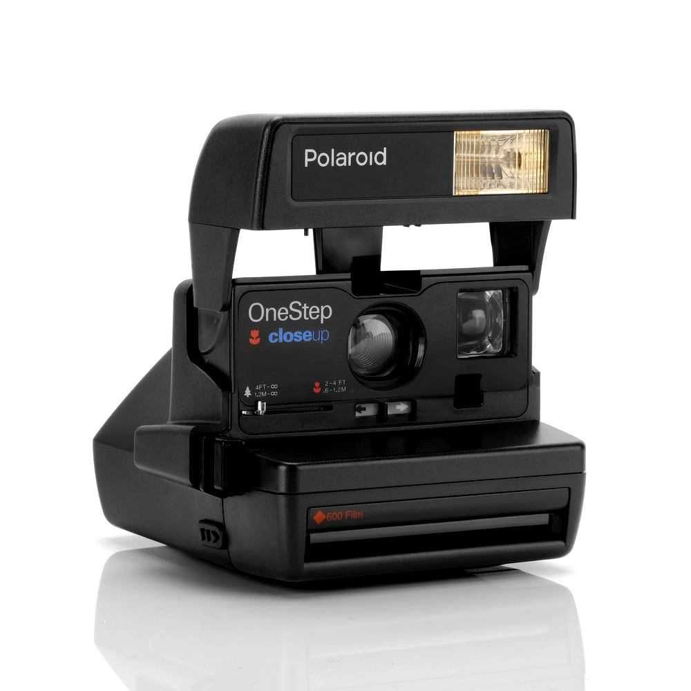 Новый!Фотоаппарат Polaroid One Step 600 instant camera close up.