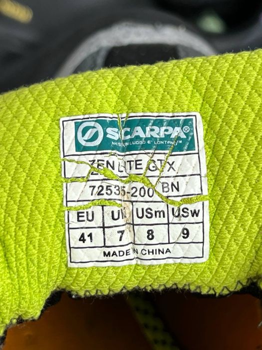 Кроссовки Scarpa Zen Lite Gore-tex р(41)