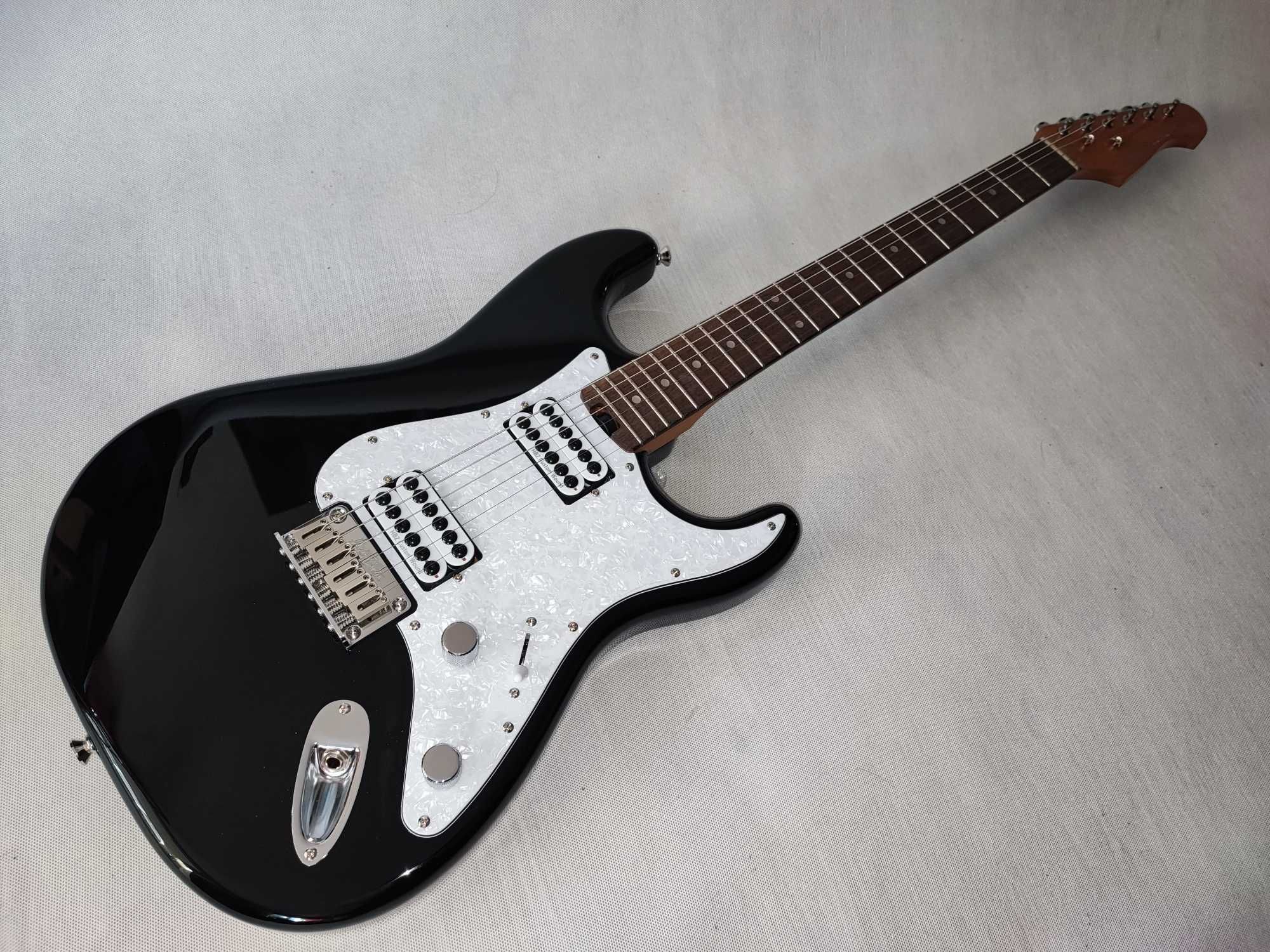 HARLEY BENTON ST-MODERN HH BK gitara stratocaster ustawiona lutniczo