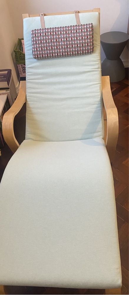 Cadeirão poltrona chaise longue poang ikea vintage nórdico dinamarquês