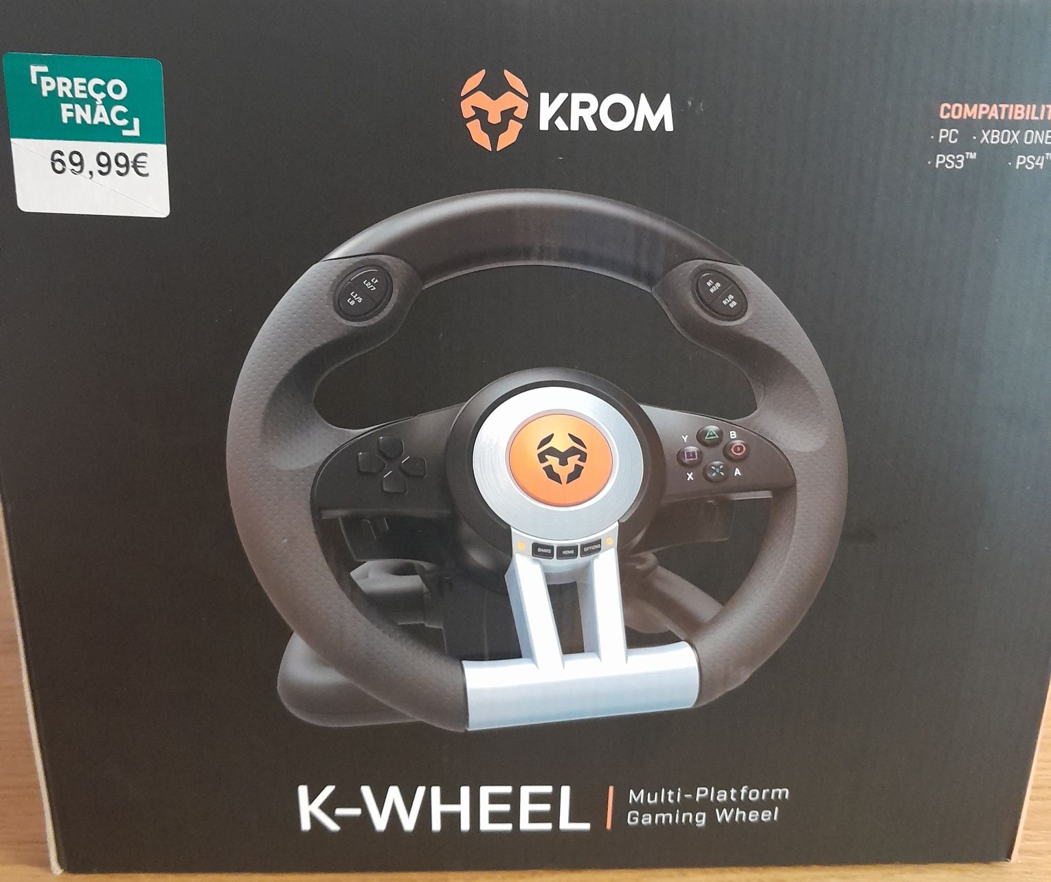 Krom K-Wheel Racing Wheel