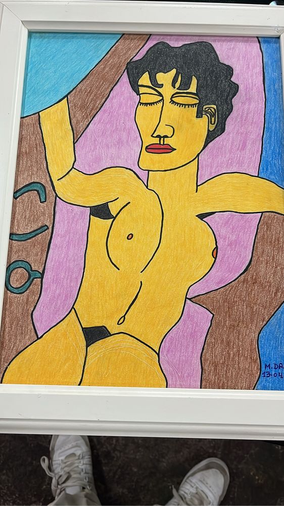 Pintura abstrata M.Damas