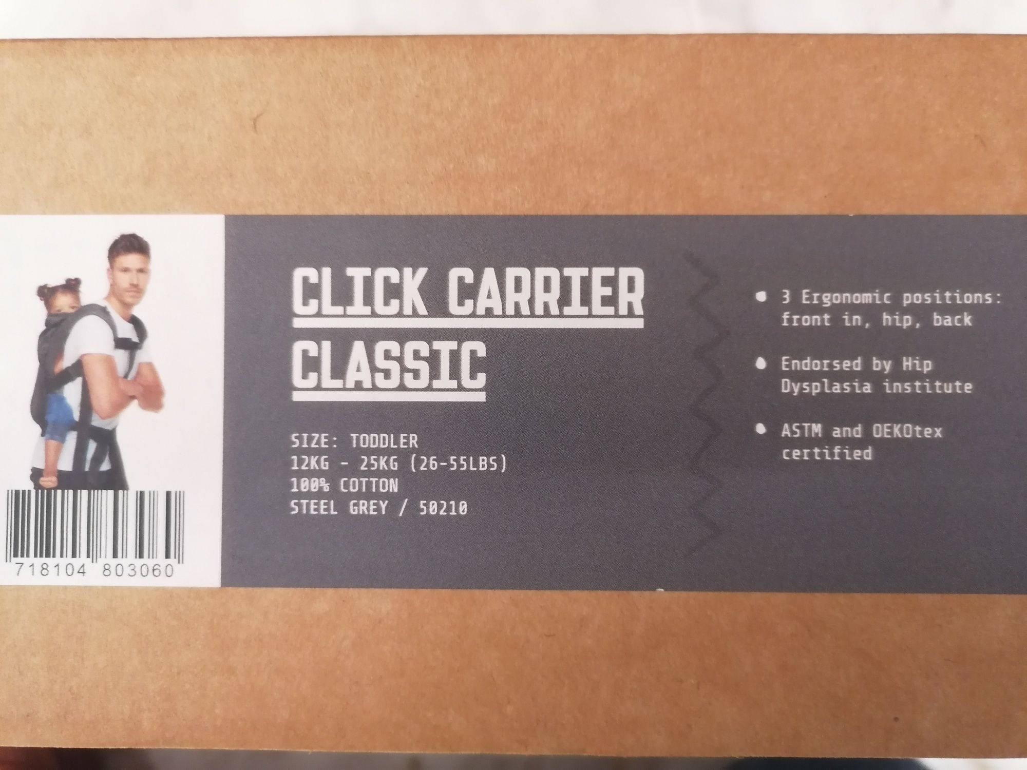 Marsúpio Click Carrier Classic