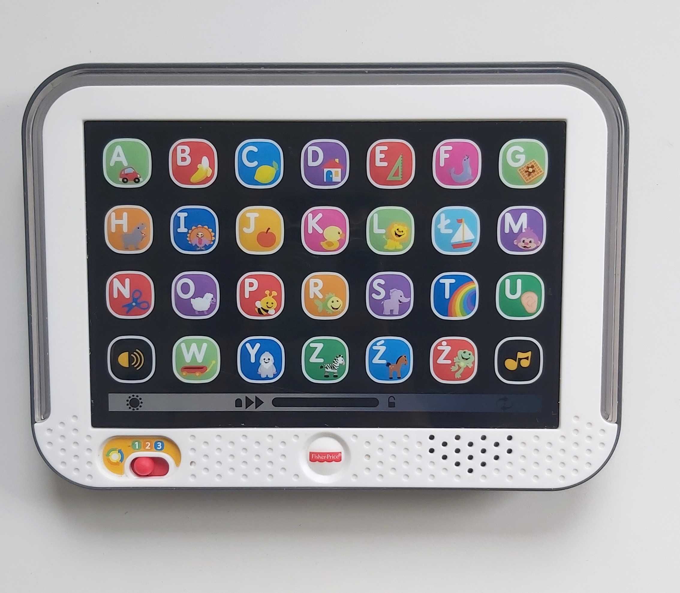 Tablet dla maluszka Fisher Price + prezent: puzzle czu czu