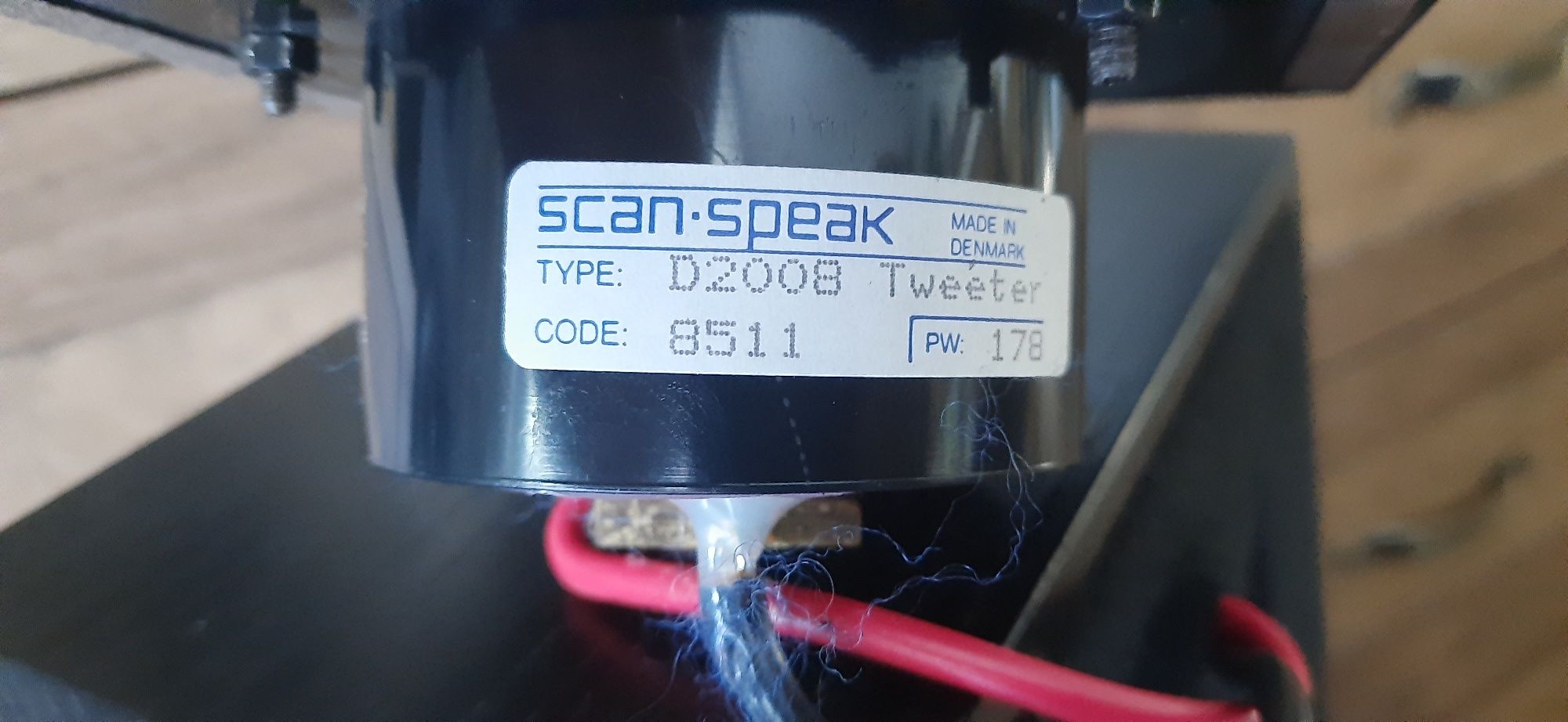 Kolumny  Naim, Rarytas. scan speak